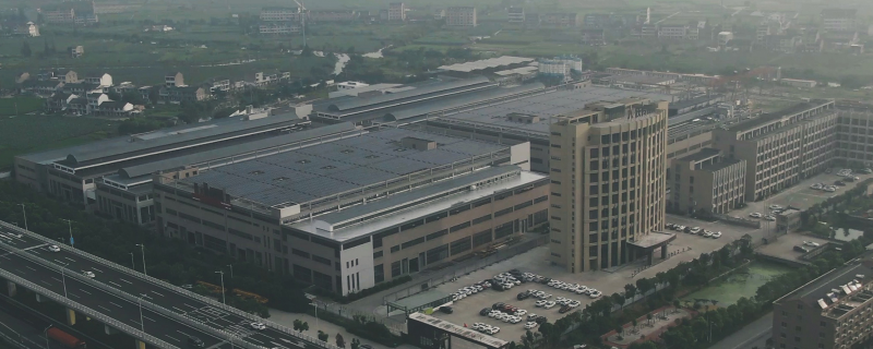 跃岭股份资料中的温岭工厂俯瞰