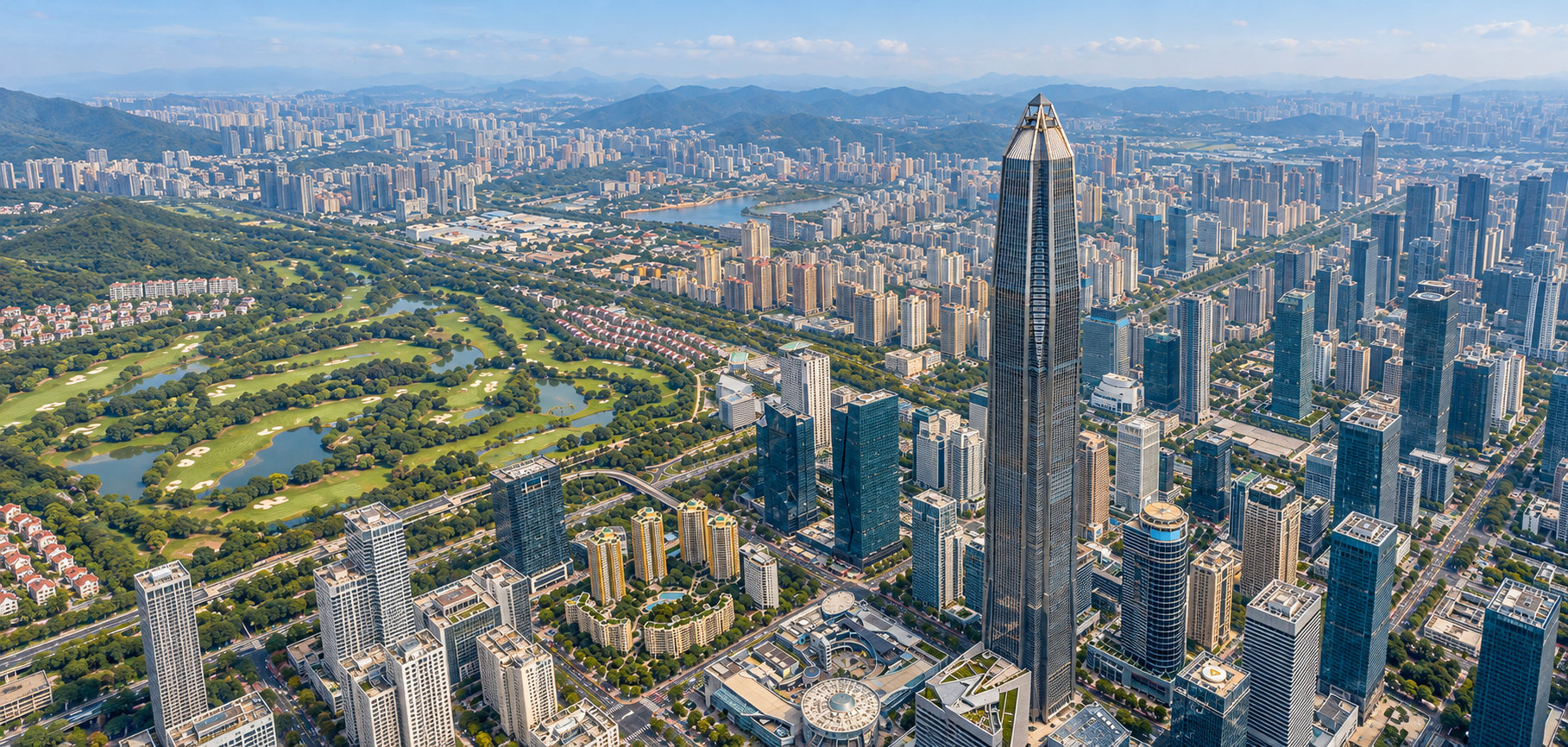 深圳福田城市景观